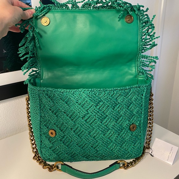 NWT‎ Kurt Geiger Crochet Kensington Shoulder Bag - Picture 8 of 11